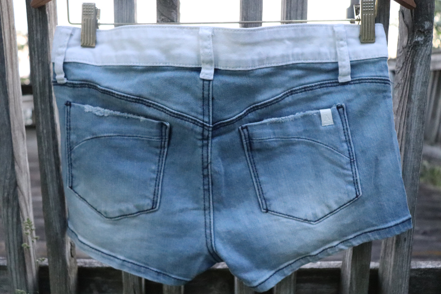 Low Rise Jean Shorts