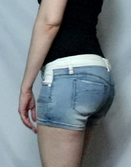 Low Rise Jean Shorts