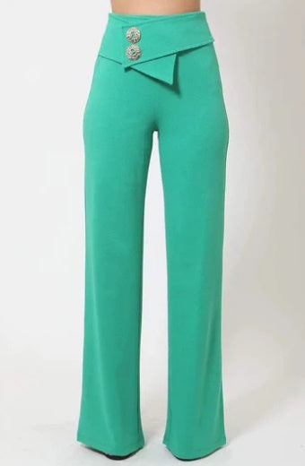 Cobalt Green Bossy Pants