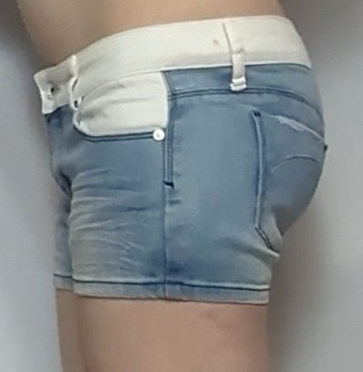 Low Rise Jean Shorts